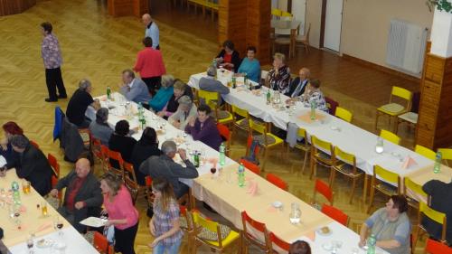 Setkání důchodců se starostou obce 15.11.2017